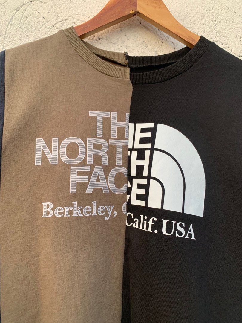 公式買蔵THE NORTH FACE Asymmetry Logo Tee サイズL Tシャツ/カットソー(半袖/袖なし)
