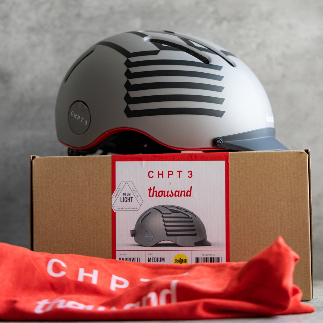 Thousand Chpt3 X Barrivell Helmet for Brompton Sports Equipment