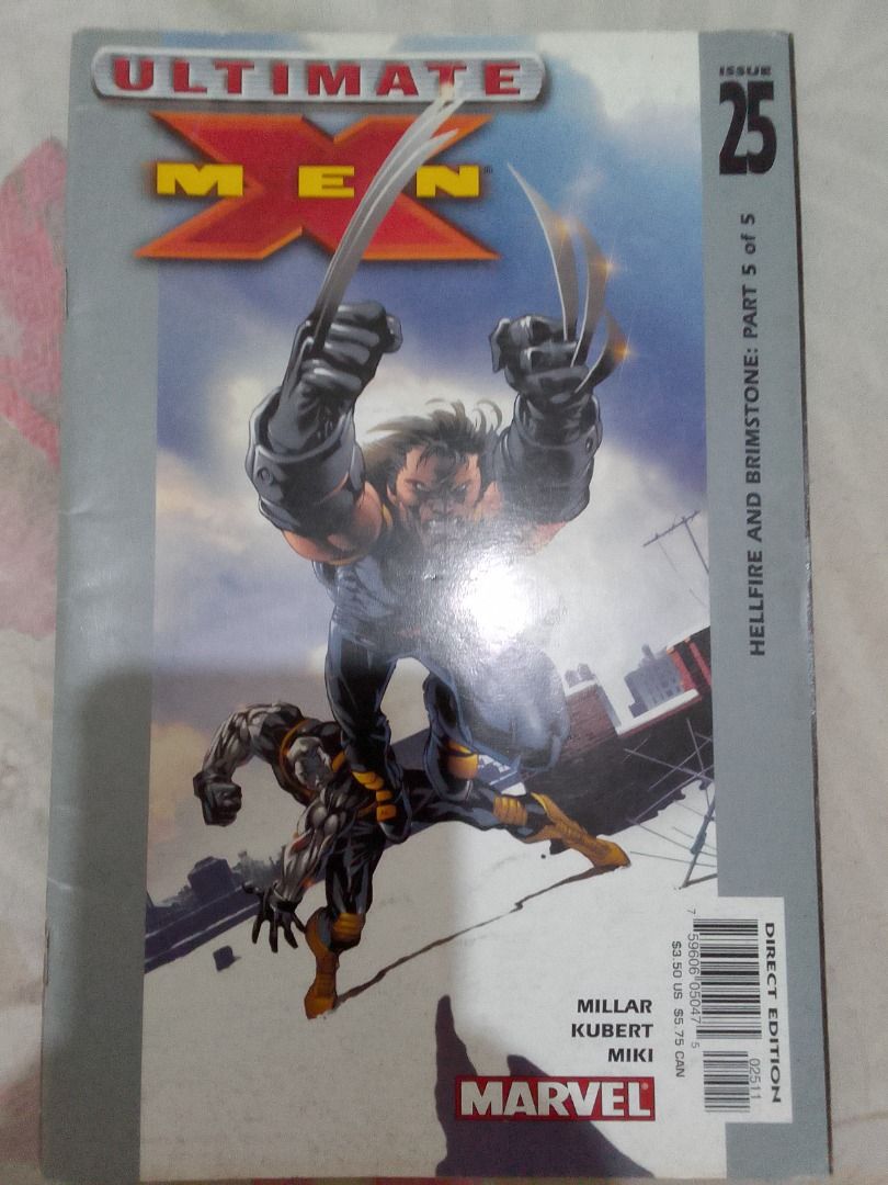Ultimates#3, ultimate war2,3,4, ultimate x-men#10,25 (Category: Comics & Manga) located in Quezon City. Submitted by plasmablasts1971 (Listing ID 1292872189, Image 2). Description: Ultimate comics php 50 each Meet ups cavite area imus bacoor Shipping buyers expense.