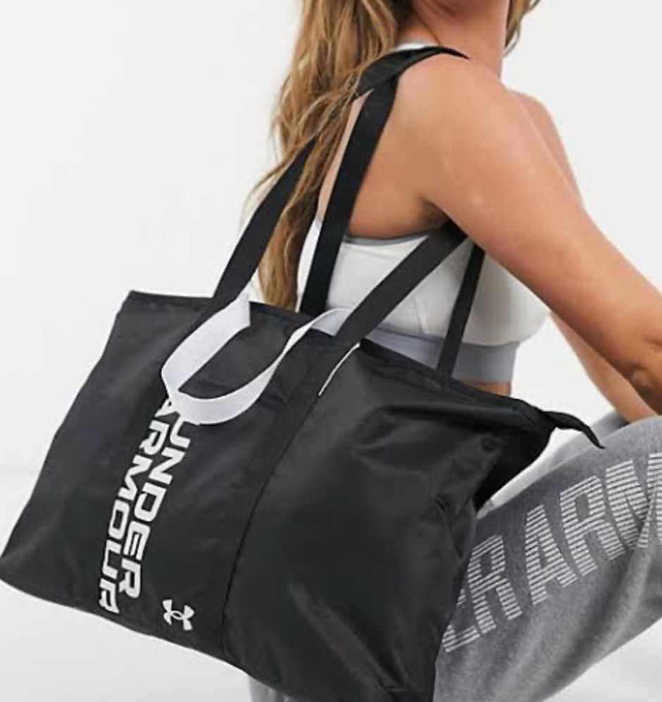 under armour UA women s metallic favorite 2.0 tote Women s Fashion Bags Wallets Tote Bags on Carousell