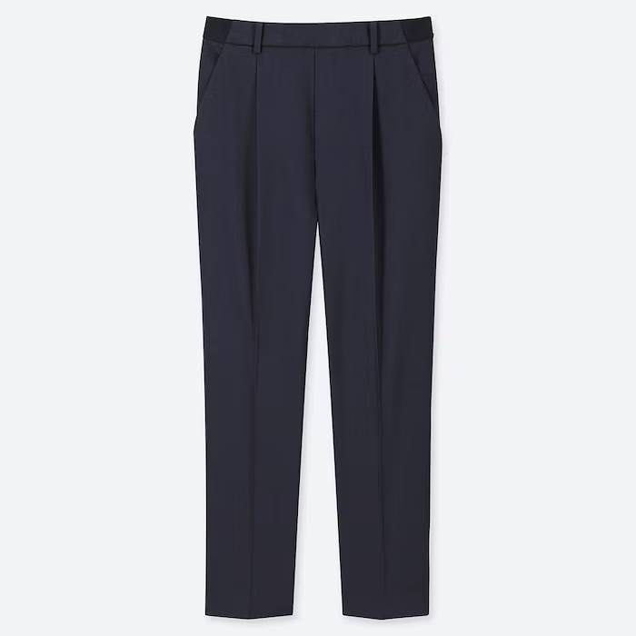 Uniqlo Womens Grey EZY Ankle Pants, Women's Fashion, Bottoms, Other Bottoms  on Carousell