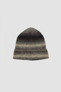 UNIQLO Knitted Gradient Wool Blend Beanie Hat Winter Snow One Size