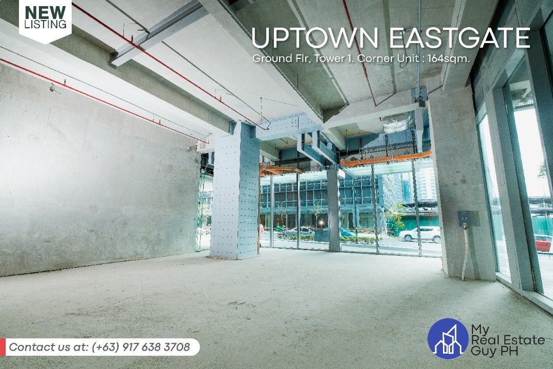 Uptown Eastgate Corner Ground Flr Commercial for rent across Uptown Mall BGC, Property, Rentals