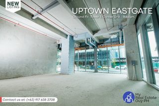 Uptown Eastgate Corner Ground Flr Commercial for rent across Uptown Mall BGC
