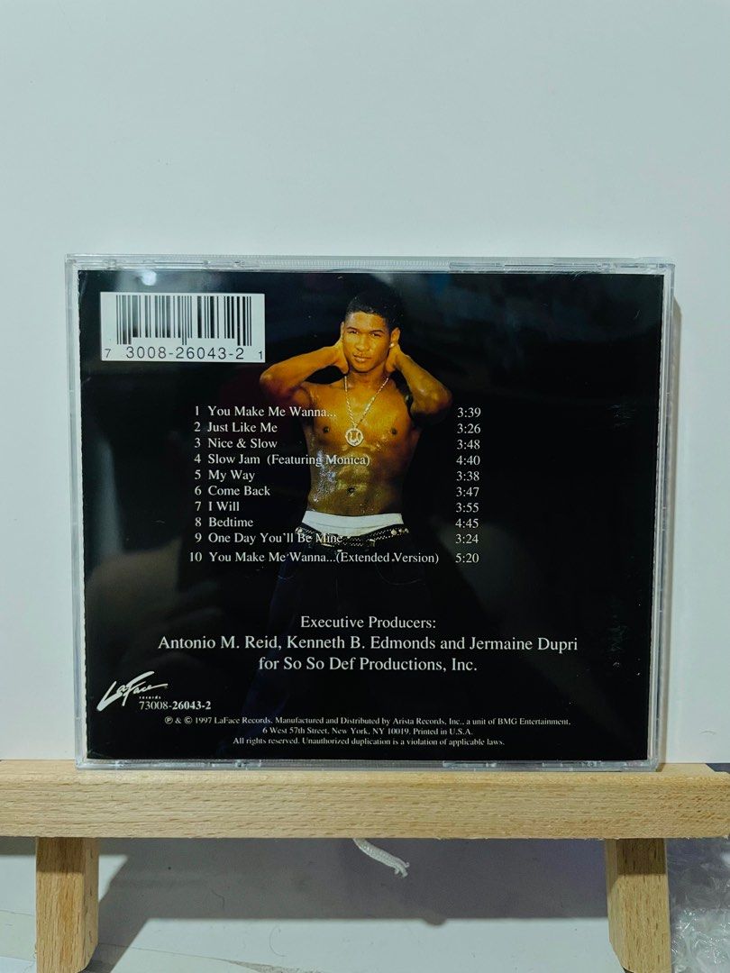 USHER ICONIC ALBUM (Category: CDs & DVDs) located in Caloocan City. Submitted by Supreeeeemo (Listing ID 1292865478, Image 2). Description: Confessions is for display purposes only, cd has scratches Payment thru GCash.