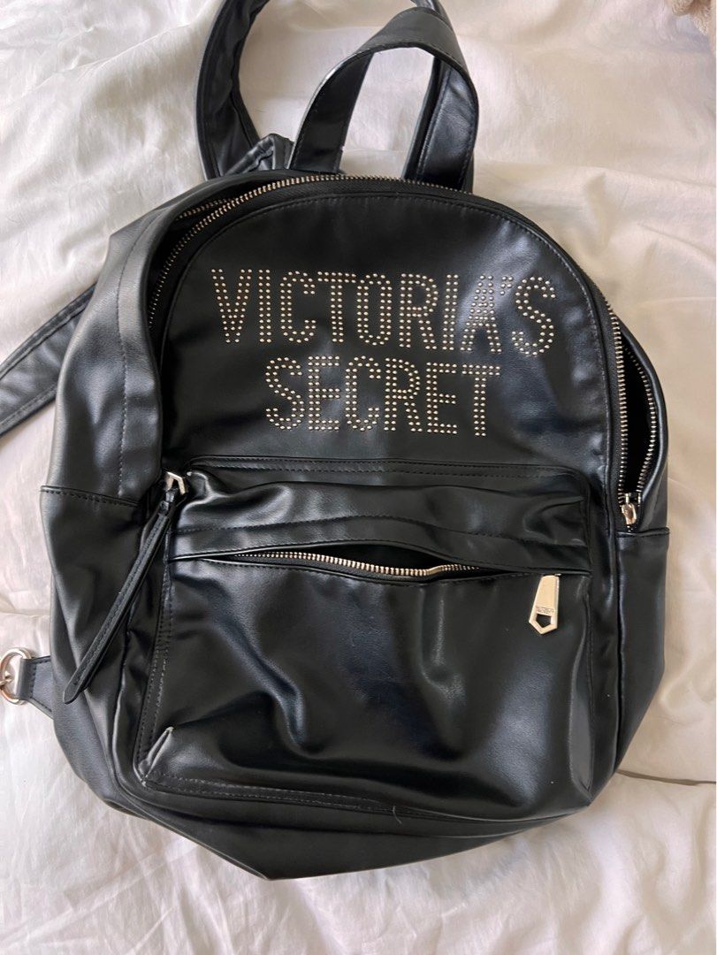 Victoria secret leather backpack top