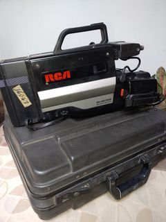 Vintage Retro RCA VHS Camcorder Set