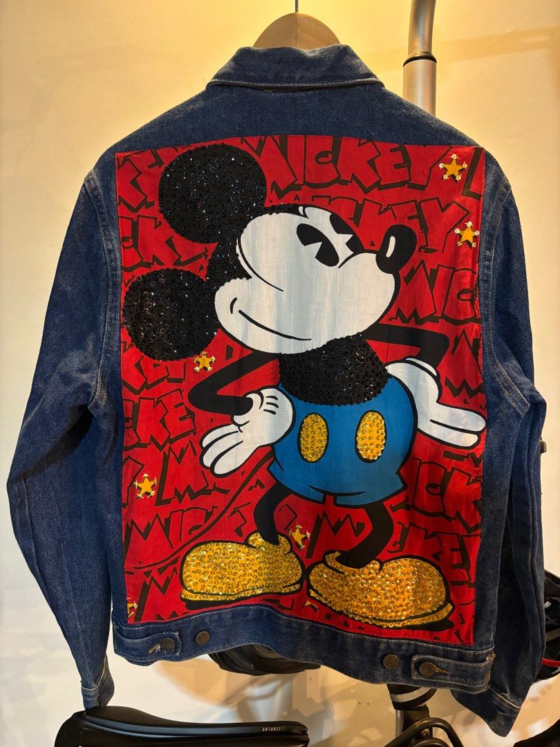 Vintage Walt Disney Denim Jacket Women s Fashion Coats Jackets and Outerwear on Carousell