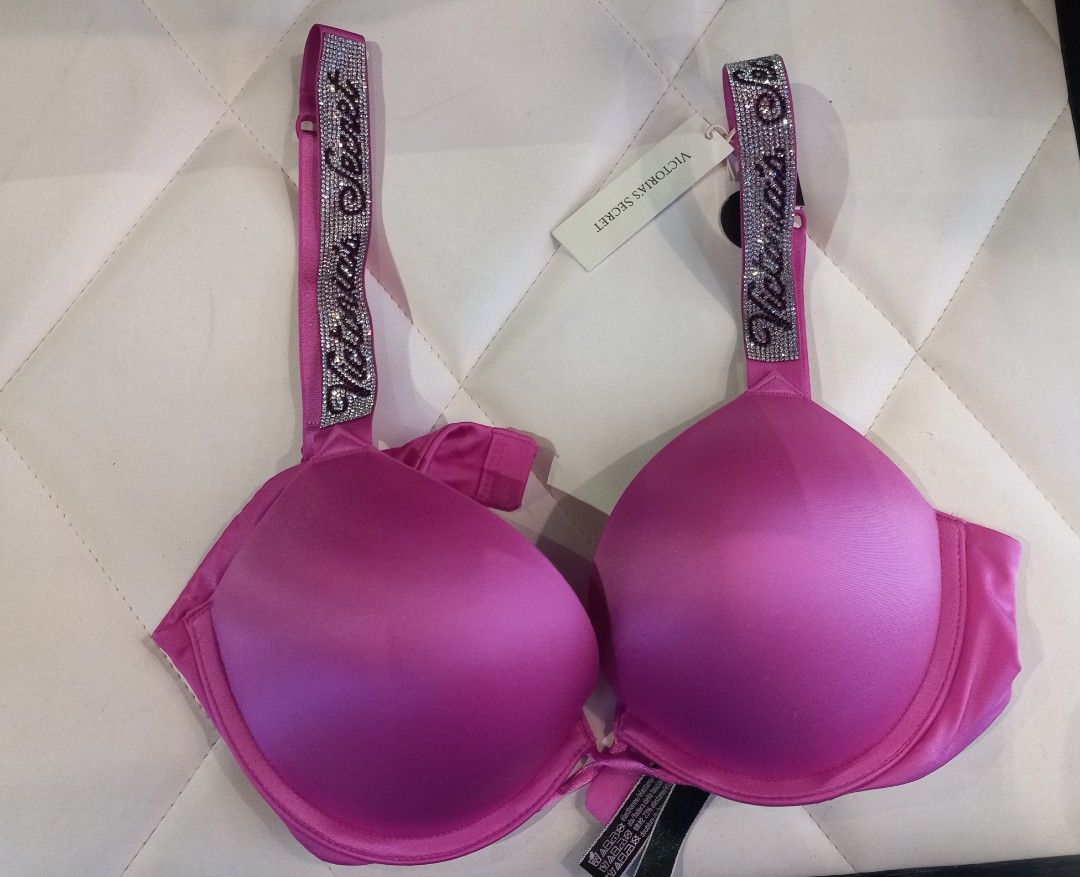Victoria's Secret VS Bombshell Bra 32A Pink - $25 (61% Off Retail) - From  Ashley