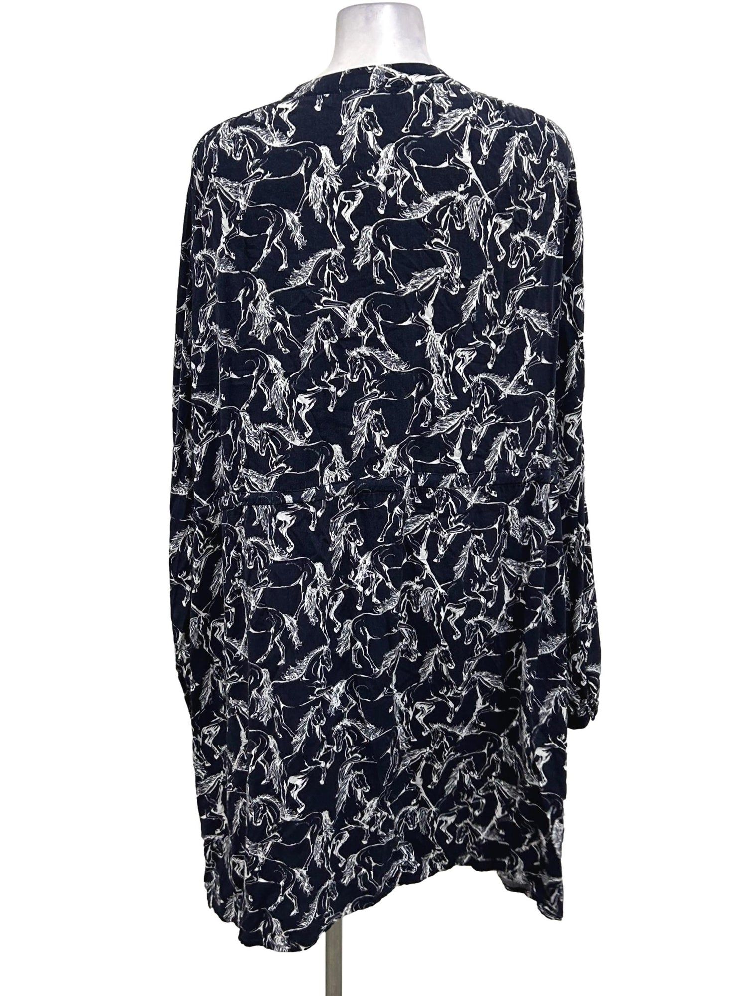 Warehouse horse print shirt dress on sale