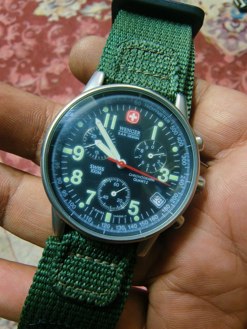 ウェンガー 腕時計70725 青島 S.A.K.モデル 「踊る大捜索線」 - 腕時計 ...