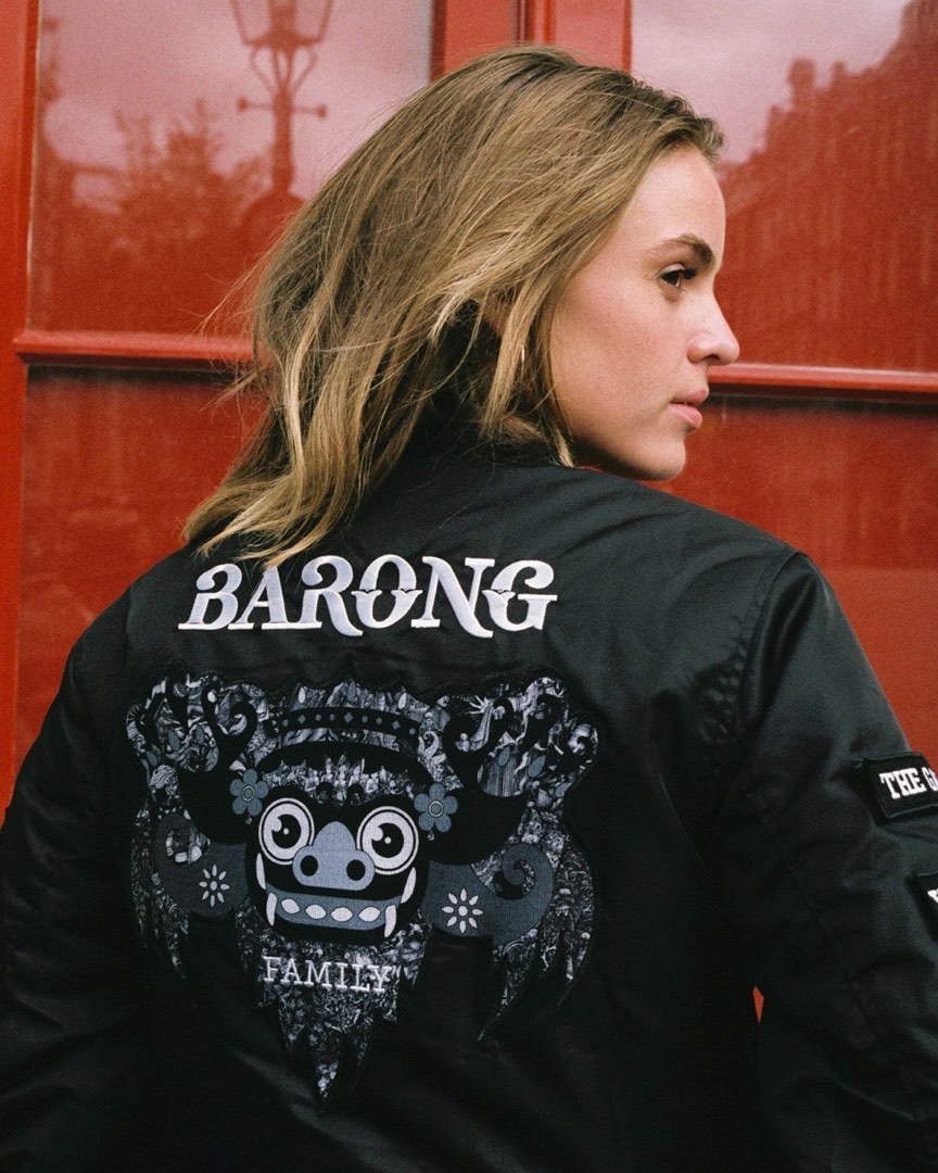 Yellow Claw Barong Family Bomber Jacket, Women's Fashion