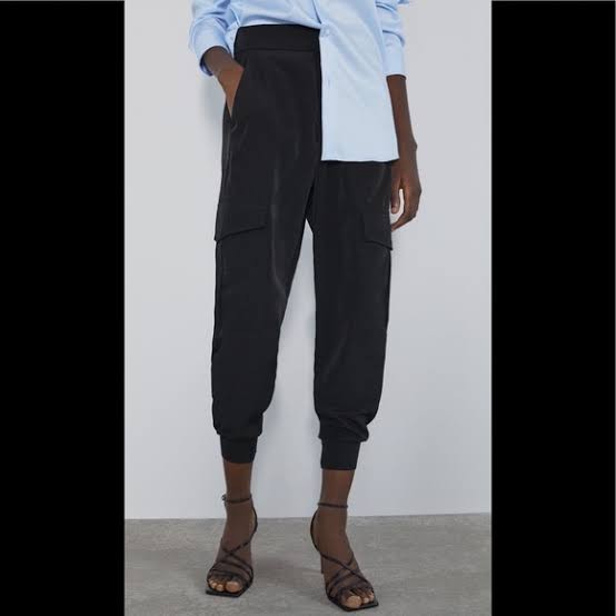 Zara + Flowy Cargo Pants