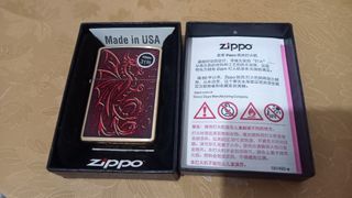 Zippo 2022 Dragon Medieval Mytholigical lighter x zodiac lucky brass copper year elegant
