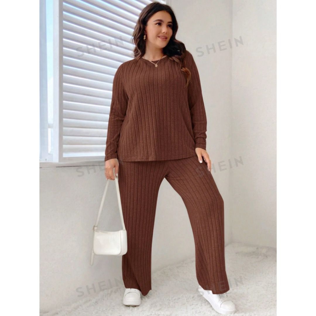SHEIN PLUS SIZE, Women's Fashion, Dresses & Sets, Sets or Coordinates on  Carousell