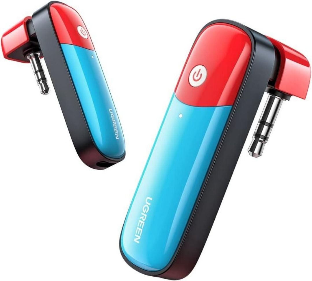 5537 UGREEN Bluetooth 5.0 Transmitter Compatible for Nintendo Switch Switch Lite 3.5mm Audio Adapter with APTX Low Latency Supports Wireless Bluetooth Headphones and Speakers Video Gaming Gaming Acces...