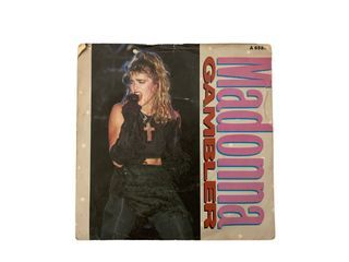 [7”] Gambler - Madonna Plaka Vinyl Record