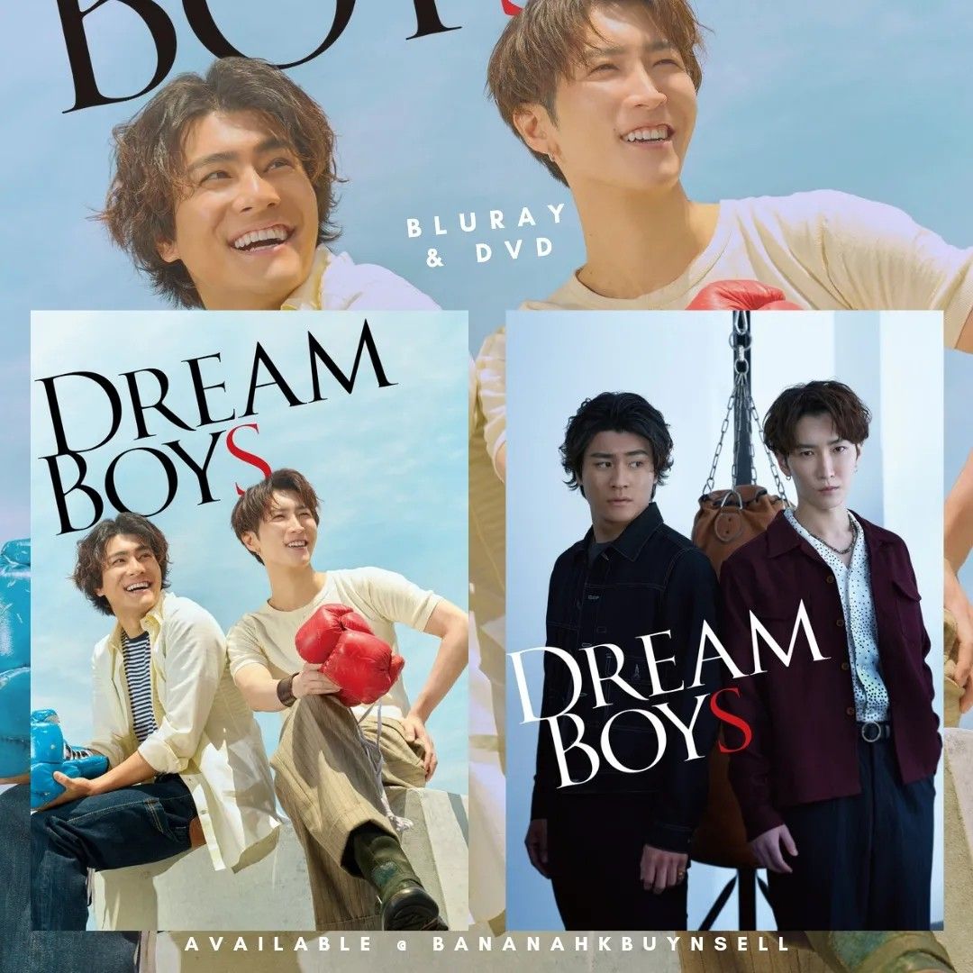 💙🥊 渡邊翔太森本慎太郎DREAM BOYS 2023 初回盤通常盤DVD Blu-ray 