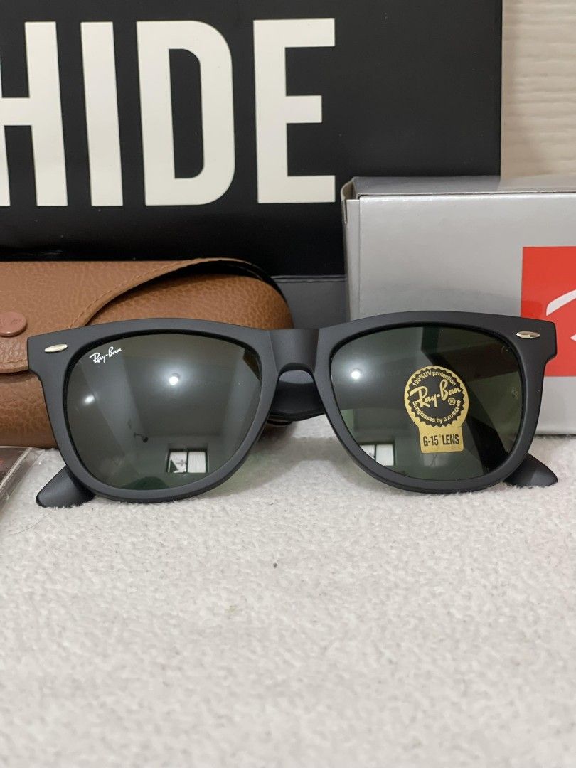Authentic RayBan Wayfarer rb2140 size 54 Men s Fashion