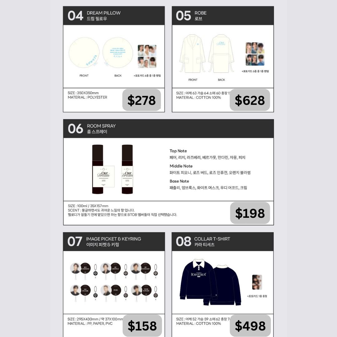 Pre-order 預訂｜韓星K-pop 〗[ 有滿額卡！] BTOB FAN CON「 OUR