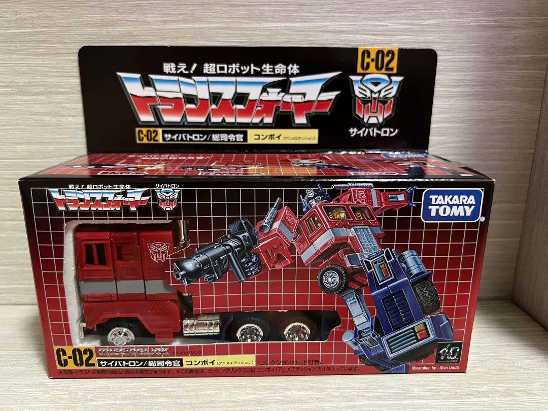 日版Takara Tomy 40週年變形金剛柯柏文C-02 C02 Missing Link Optimus 