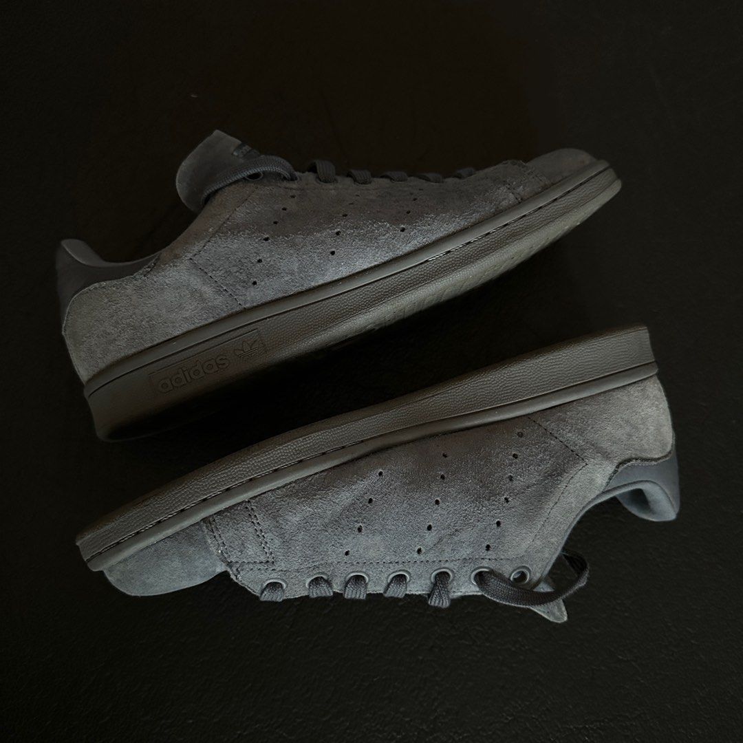 Originals stan smith suede grey sale