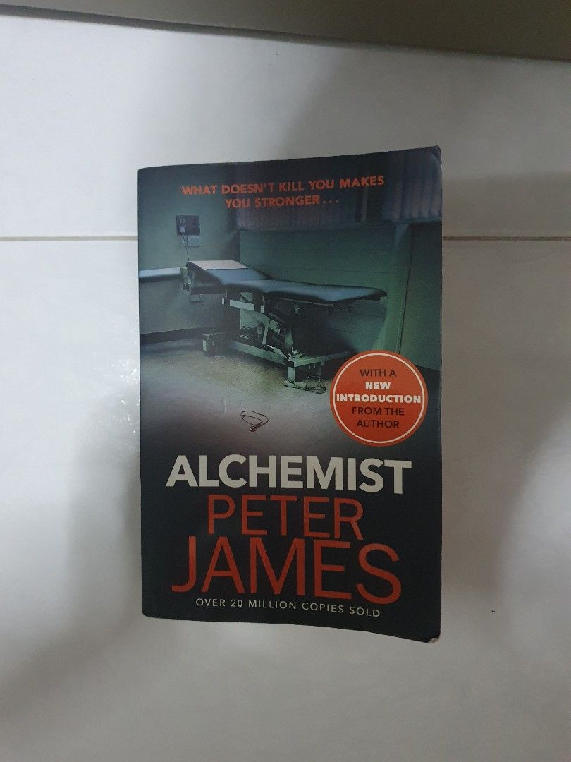 Alchemist by Peter James (Category: Storybooks) located in Singapore. Submitted by jeraldtsy (Listing ID 1293078708, Image 1). Description: Read finish and my house has no space..