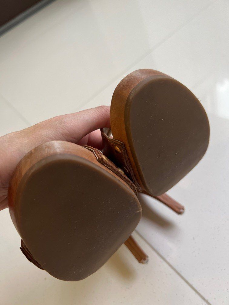 Aldo wooden heels shop