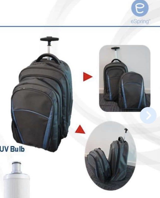 Amway Detachable 2 in 1 Trolley Backpack