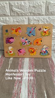 Animals Wooden Puzzle