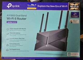 Archer AX23 AX1800 Dual-Band Wi-Fi 6 Router