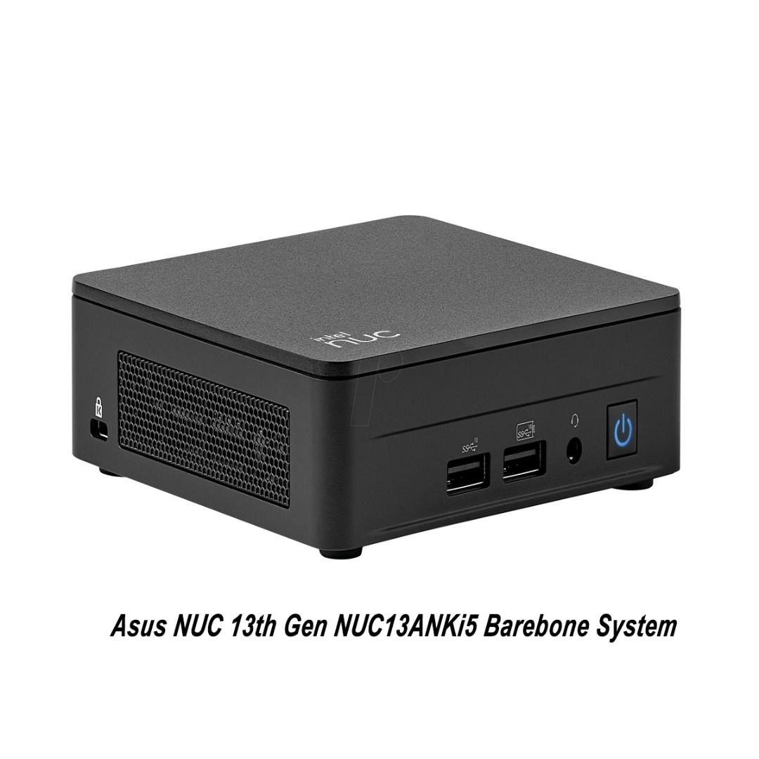 ASUS NUC Kit with 13th Generation Intel® Core i5™ Processors Slim, Barebone Only- NUC13ANKI5 (Category: Computer Parts) located in Quezon City. Submitted by parabellum_outlet (Listing ID 1293031955, Image 1). Description: Model:NUC 13 Pro Kit (NUC13ANKi5) Product Collection: NUC Kit with 13th Generation Intel® Core™ Processors Processor Included: Intel® Core™ i5-1340P Processor (12M Cache | up to 4.60 GHz) Board Number: NUC13ANBi5 Supported Opera