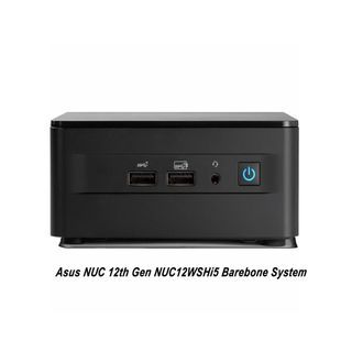 ASUS NUC Mini PC with 12th Generation Intel® Core i5™ Processors Tall, Barebone Only - NUC12WSHI5