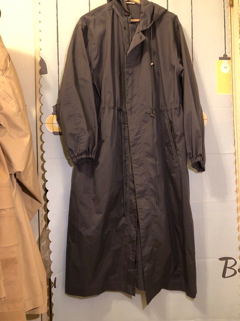 【超歓迎】 AURALEE】 LIGHT FINX POLYESTER LONG HOODED COAT #蛇年行大運 ジャケット・アウター