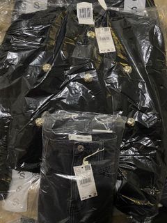BNWT Mango Pocketed tweed Blazer/Jacket & Long denim skirt