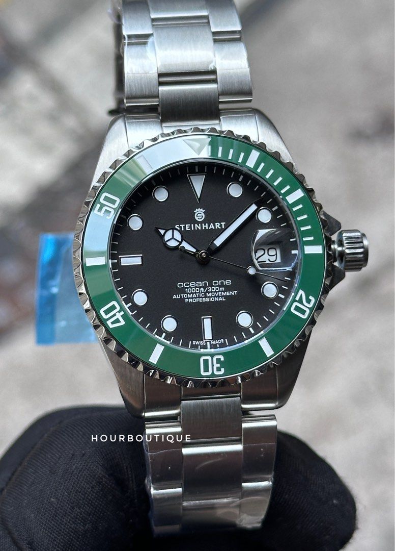 Steinhart ocean 39 green ceramic outlet