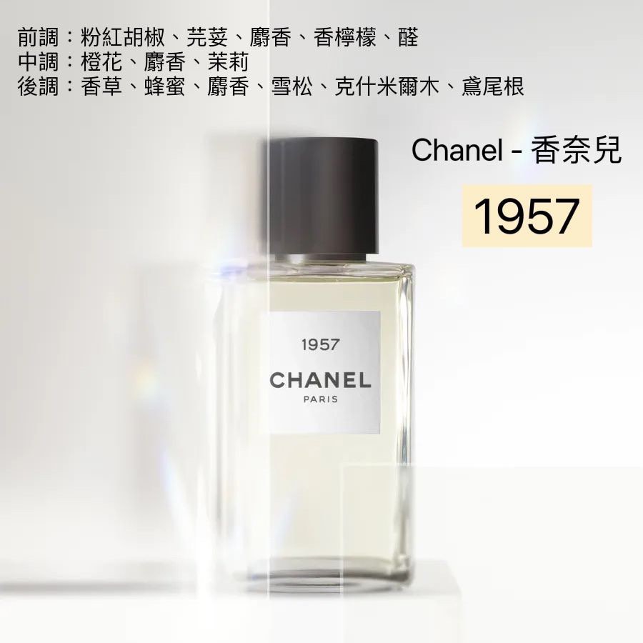 Chanel 1957淡香精, 美容＆個人護理, 健康及美容- 香水＆香體噴霧 