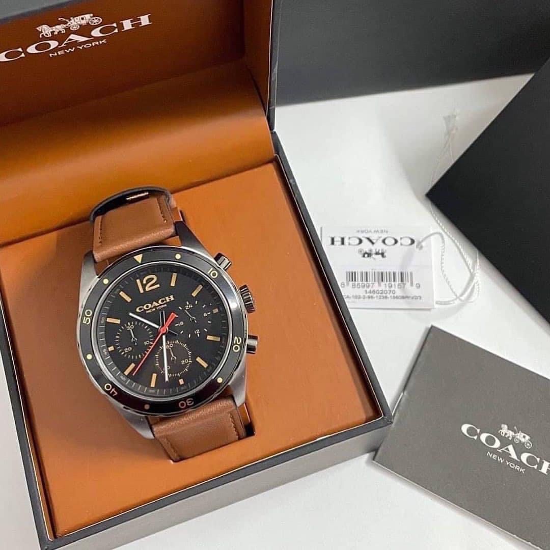 Coach Men s Sullivan Sports Chrono Watch Series Men s Fashion Watches Accessories Watches on Carousell