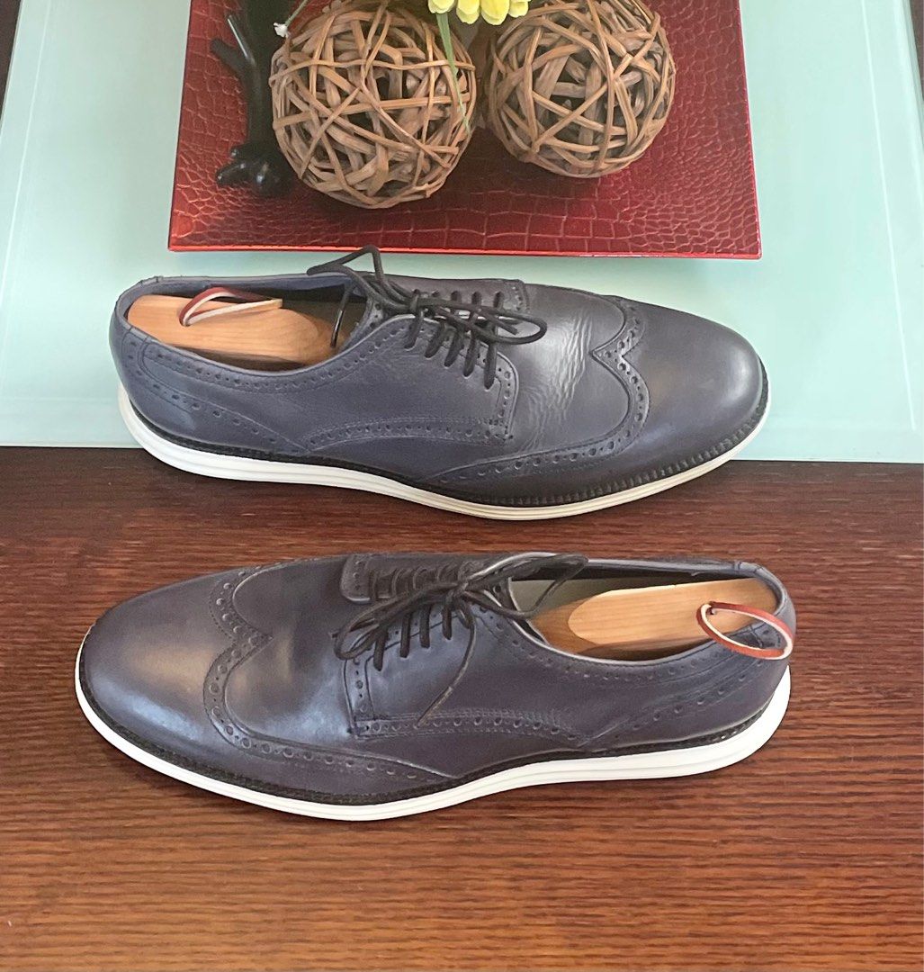 Cole Haan OriginalGrand Magnet Ivory Wingtip Oxford Men s Fashion