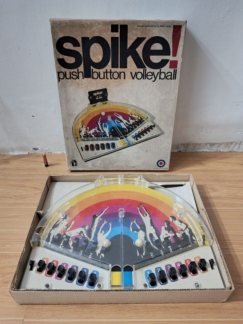 Collectible Vintage 1971 Spike Push Button VOLLEYBALL | Made In japan ...