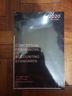 Conceptual Framework and accounting standards by valix