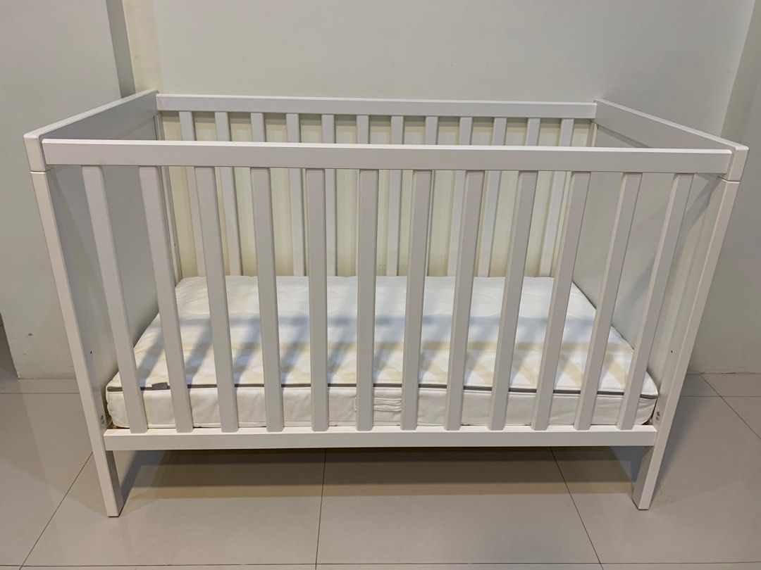 Crib Ikea Sundvik Babies Kids Baby Nursery Kids Furniture