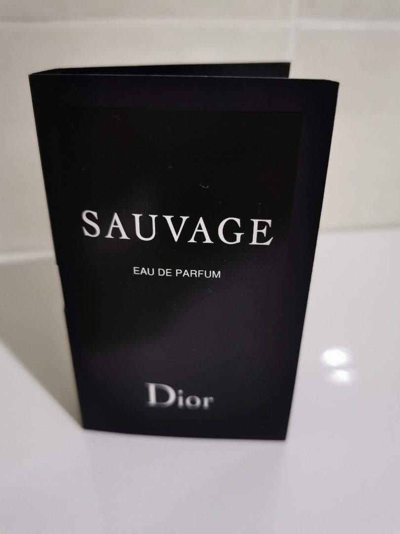 Dior Sauvage Eau De Parfum 1ml sample fragrance perfume men Beauty Personal Care Fragrance Deodorants on Carousell