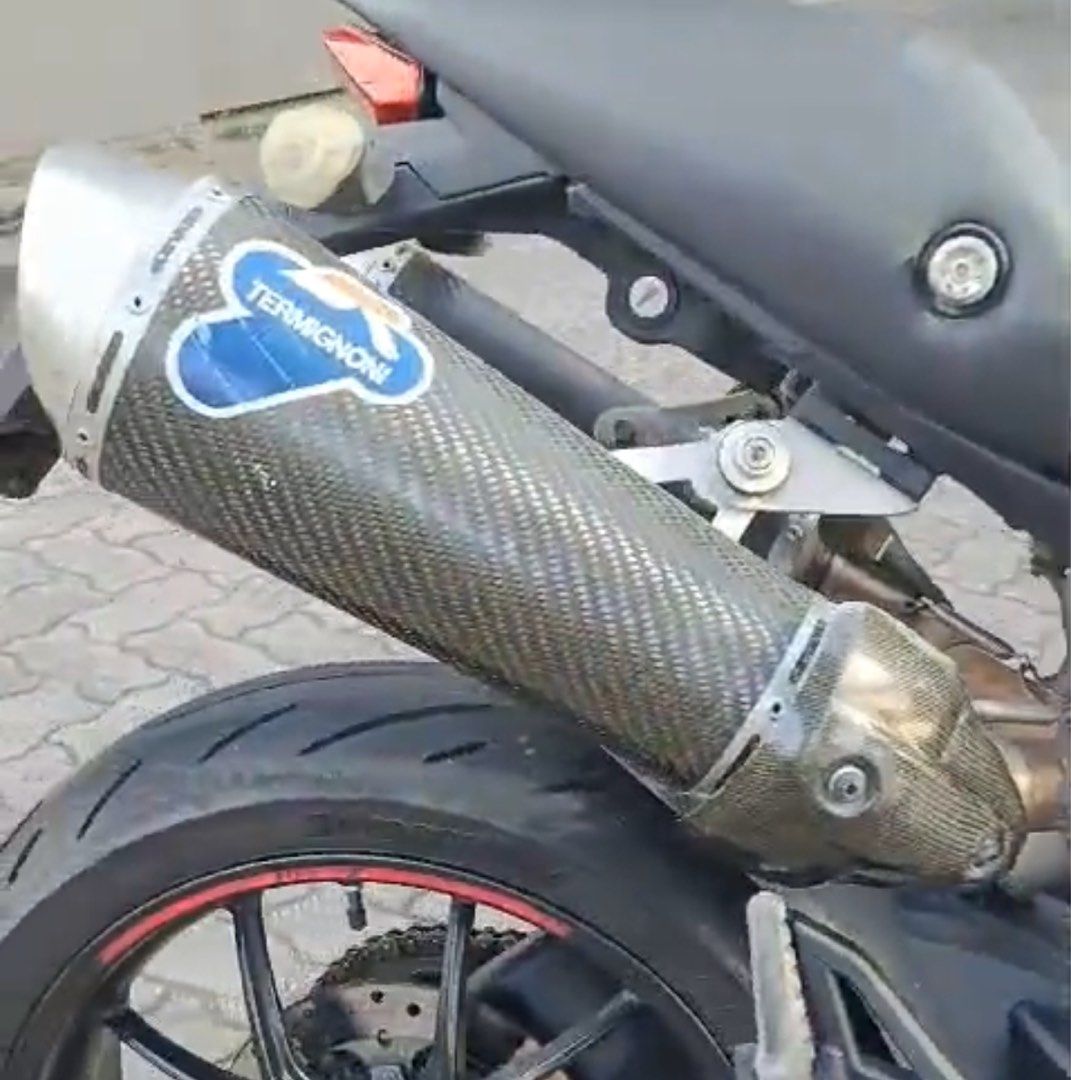 Ducati monster deals 796 termignoni exhaust