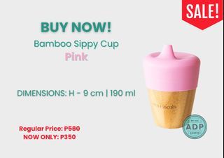 Eco Rascals. - Bamboo Sippy Cup