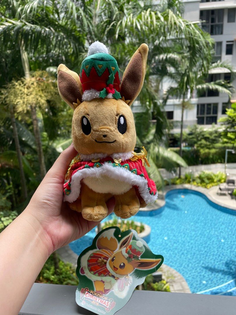 Eevee christmas plush hot sale