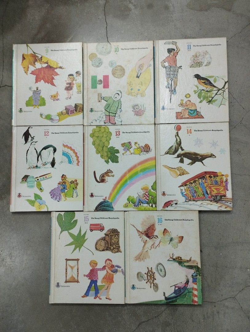 ENG) The Young Children's Encyclopedia 1-16 completed