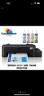 Epson L121 printer w sublimation ink