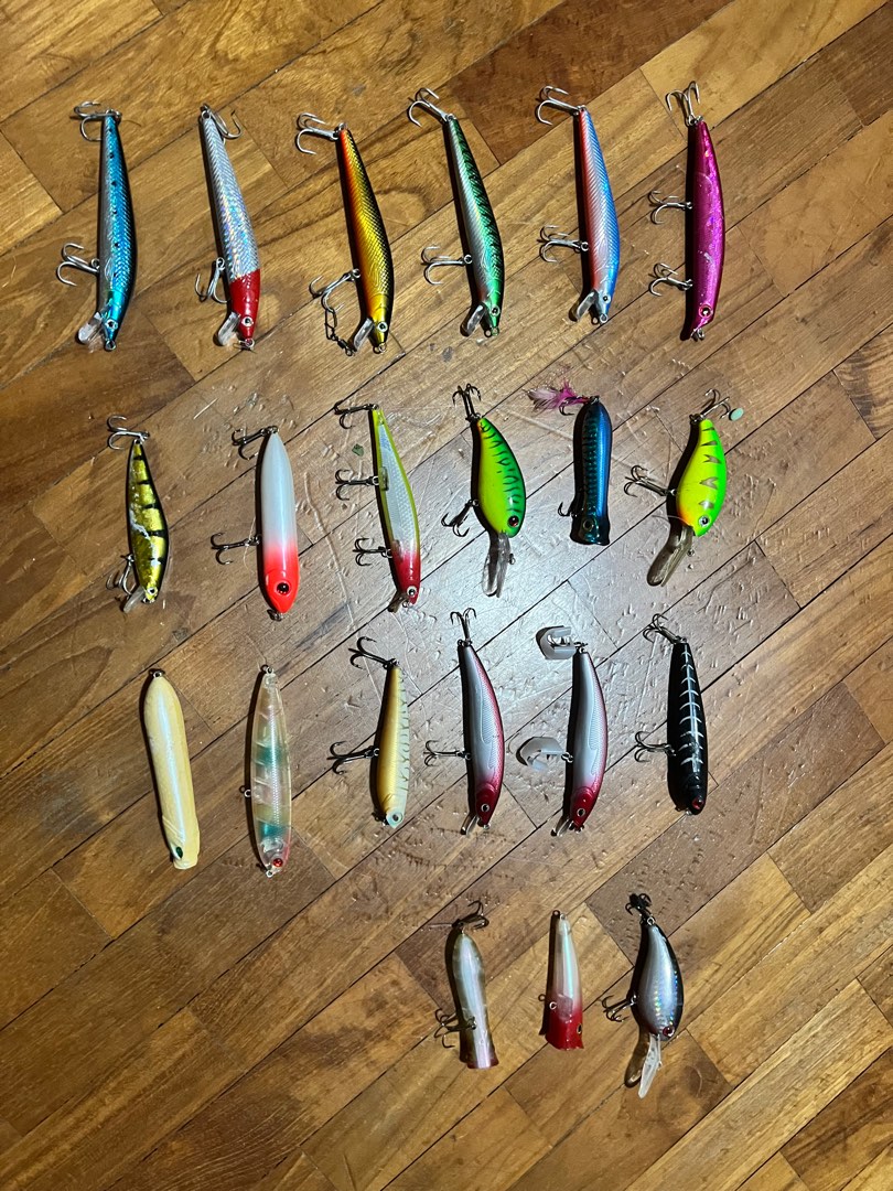 fishing lures clearance, Sports Equipment, Fishing on Carousell