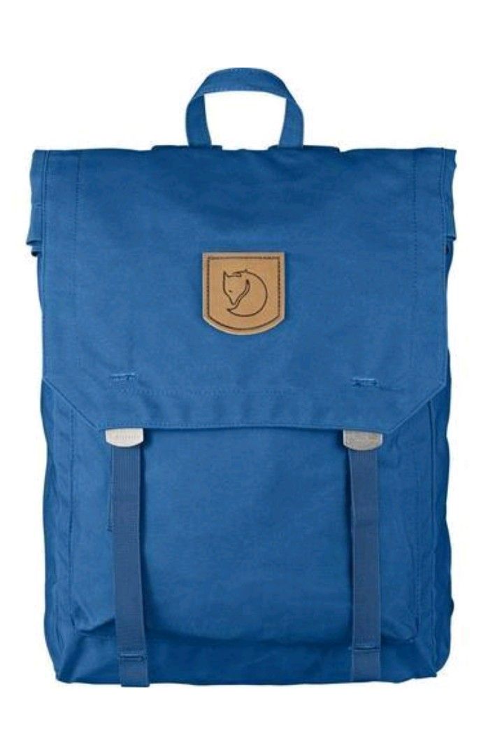 Fjallraven Lake Blue Foldsack No.1 Backpack Men s Fashion Bags Backpacks on Carousell
